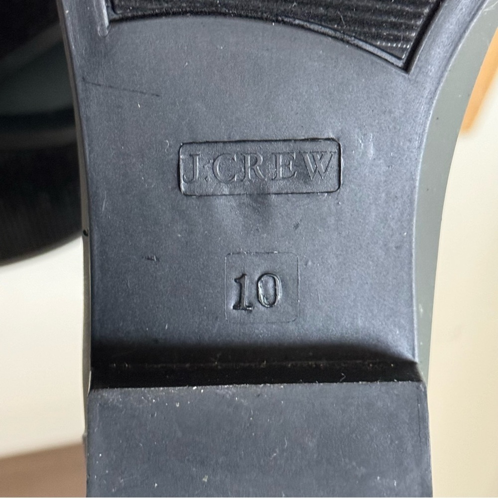 J.Crew Mercantile Chelsea Rain Boots Women’s Black Size 10 - Picture 5 of 10